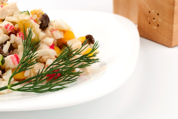 Farfurie cu mâncare apetisantă